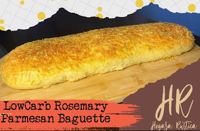 LowCarb Rosemary Baguette