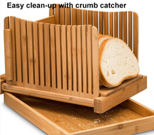 Load image into Gallery viewer, Bamboo Bread Slicer Board
